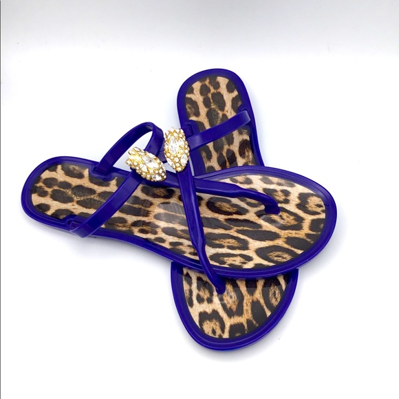 Roberto Cavalli purple blueish sandals 🩴 - Picture 1 of 8